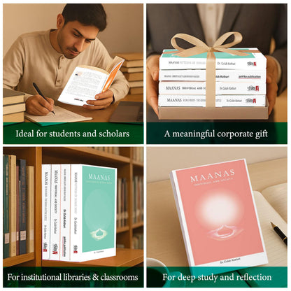 Maanas (English Edition) 4 Volume Set on Human Mind, Spirituality, Society, and Body | By Dr. Gulab Kothari | Patrika Publications | Vedic Philosophy & Self-Discovery