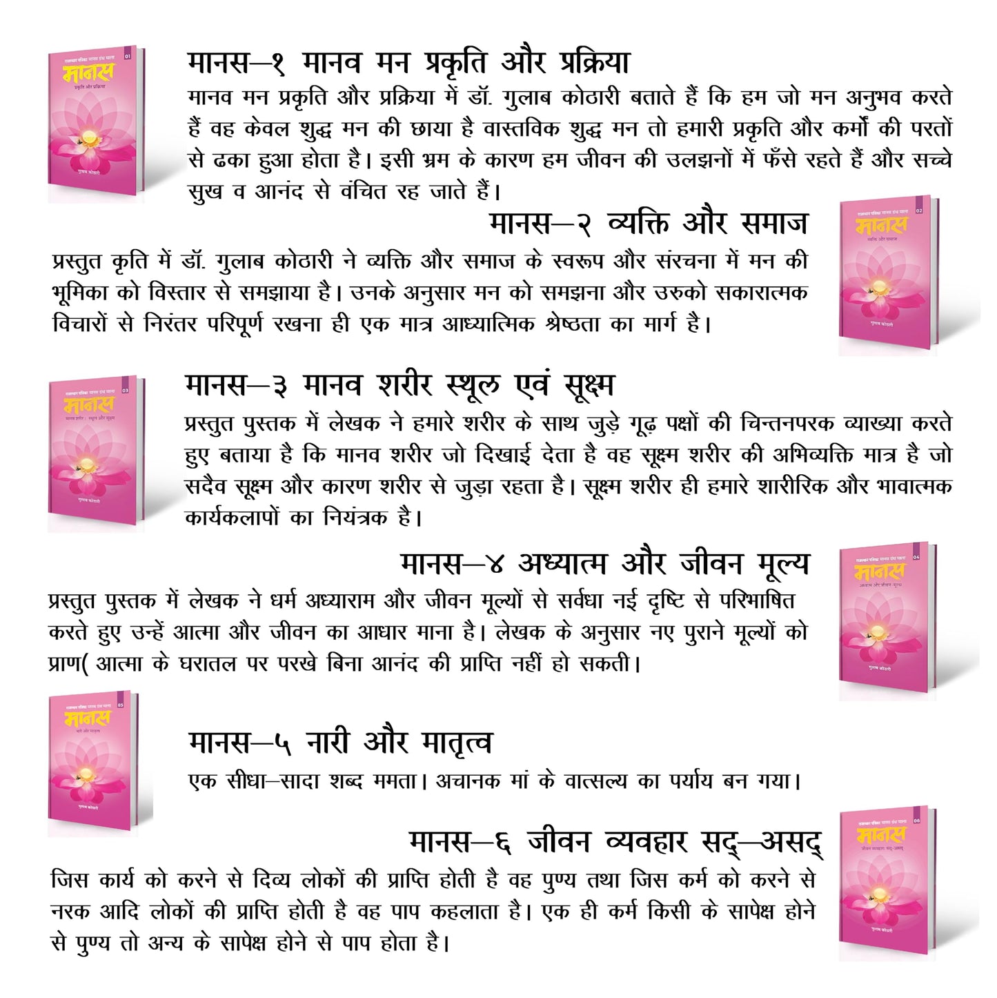 Maanas Series (Vol. 1–14) by Dr. Gulab Kothari | Vedic & Spiritual Insights | Hindi Paperback Set | Patrika Publication