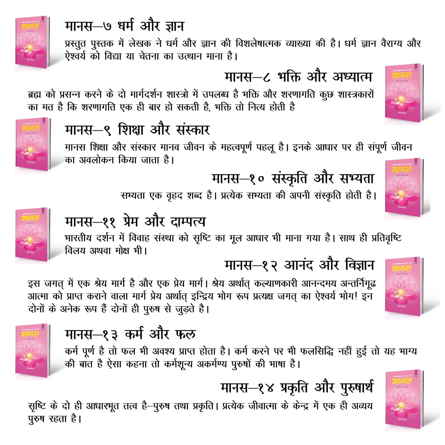 Maanas Series (Vol. 1–14) by Dr. Gulab Kothari | Vedic & Spiritual Insights | Hindi Paperback Set | Patrika Publication